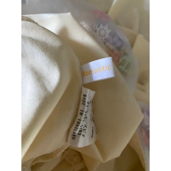 Romantic Standard Ruffle Drindl Peter Pan Top Toy Encapsulated Collar Tokyo M - Picture 11 of 12